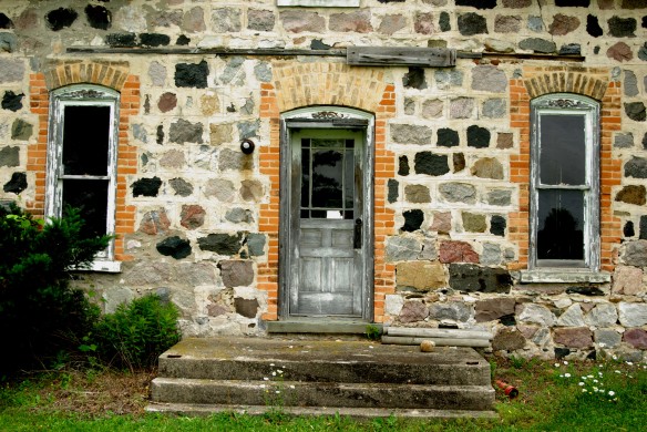 stone house front