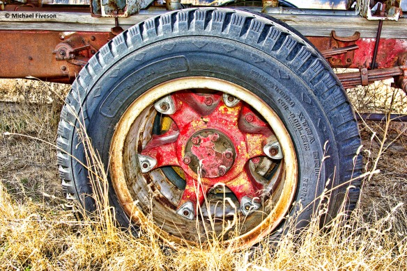 time worn wheel
